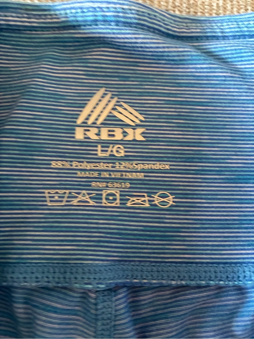Women’s Blue Active Capri Leggings - Picture 3 of 4